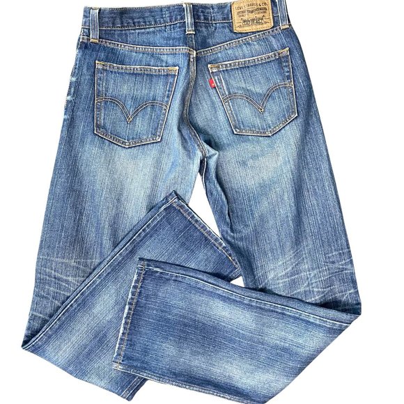 Levi's Straight Jeans 32/34 - Picture 2 of 5